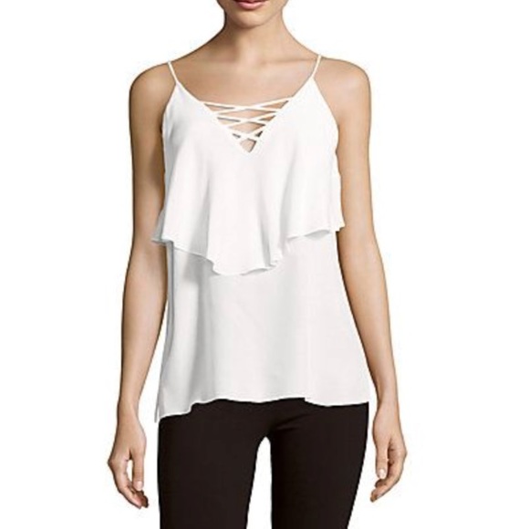 Bailey 44 Tops - Bailey 44 Indian Ocean Top in White - Size XS